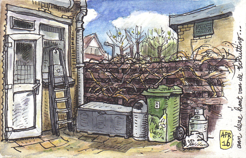 Aan deze kant van de schutting