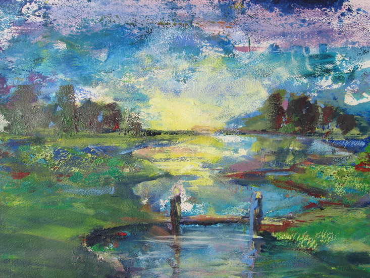 SUNSET ON THE HORIZON