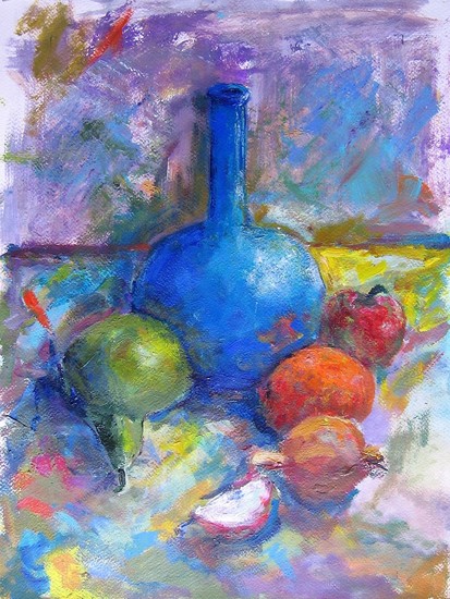 BRISTOL BLUE BOTTLE 1