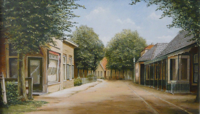 De Dorpsstraat in Castricum