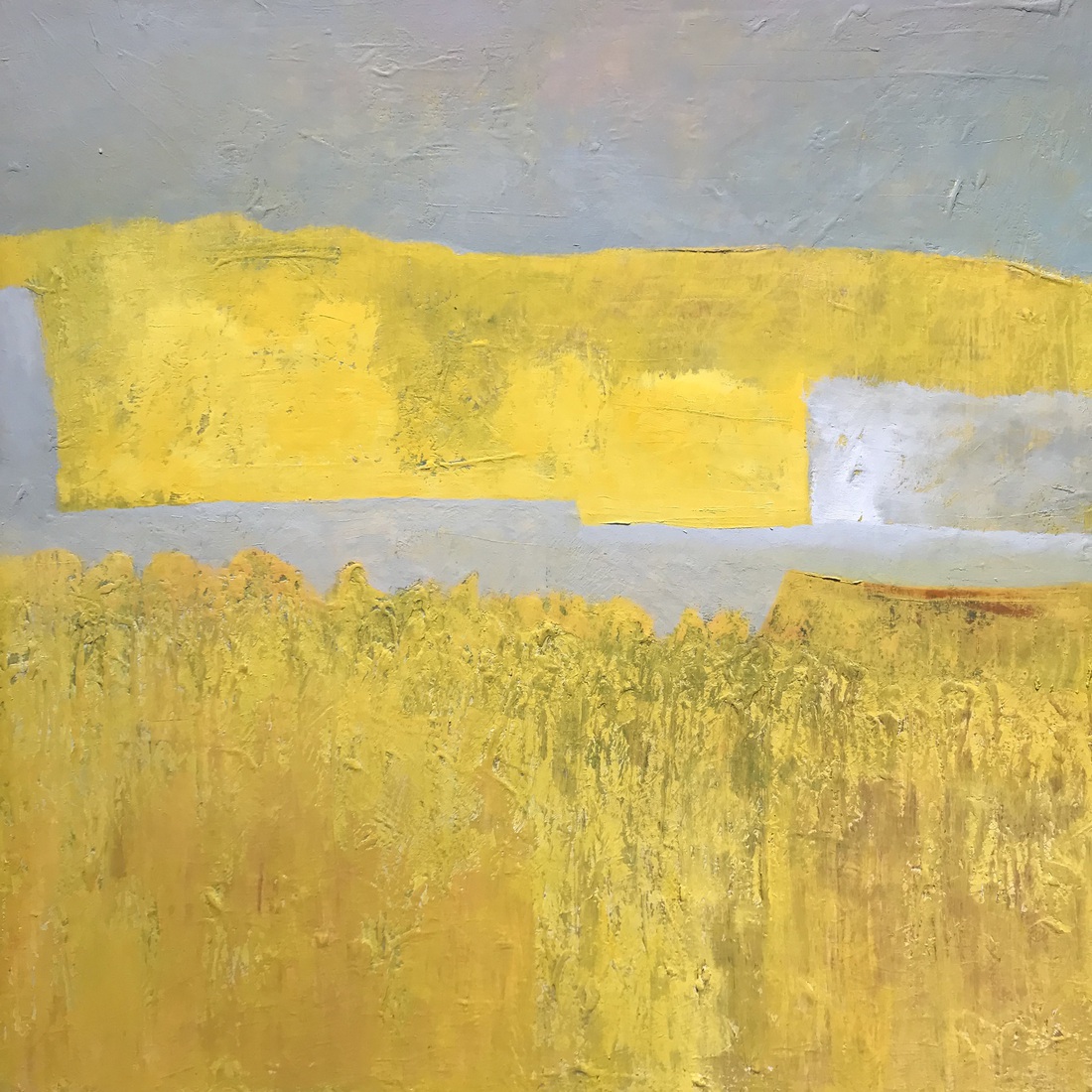Landscape in yellow  