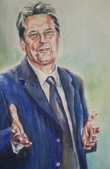 Portret burgemeester Oude IJsselstreek Hans Alberse