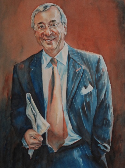 Portret burgemeester Henk Heijman, gemeente Oostgelre
