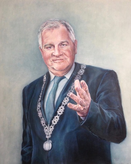 Oud-burgermeester Henk Aalderink