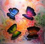 Abstracte en kleurrijke werken