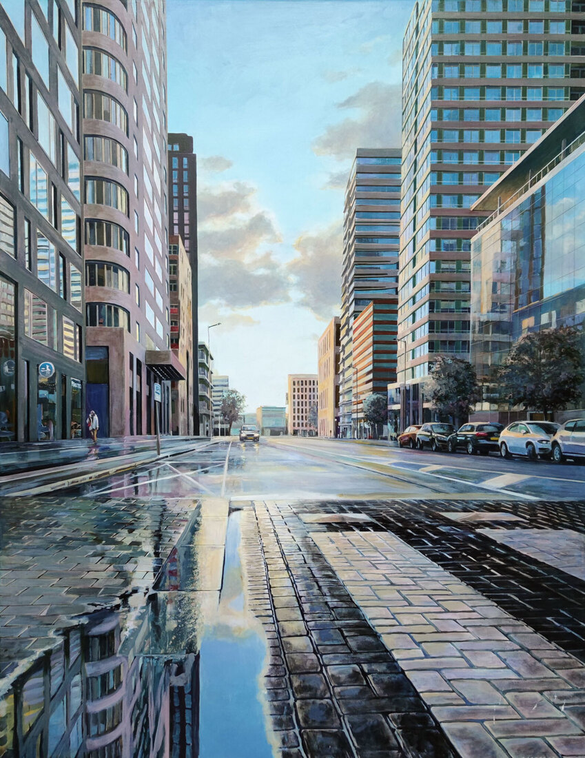 De ochtendwandeling (Mahlerlaan, zondagmorgen)