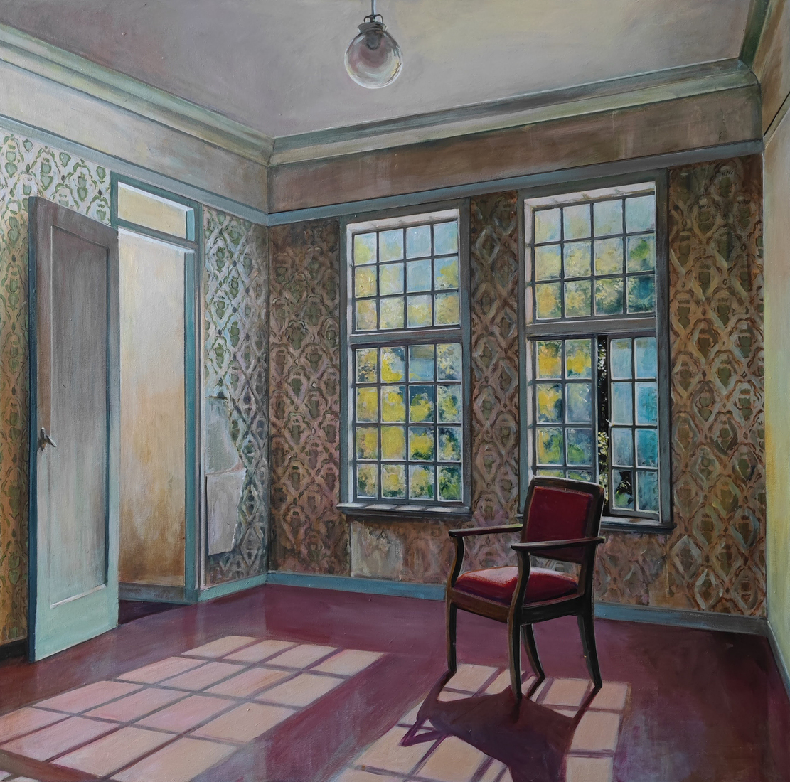 Zonlicht in het chateau