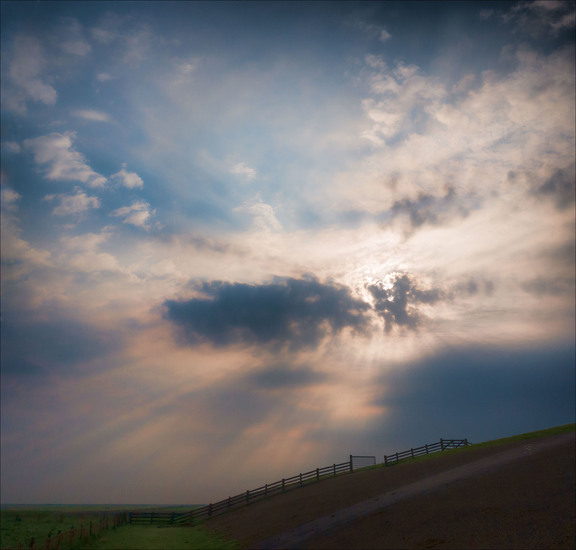 Optrekkende mist Bildtpollen