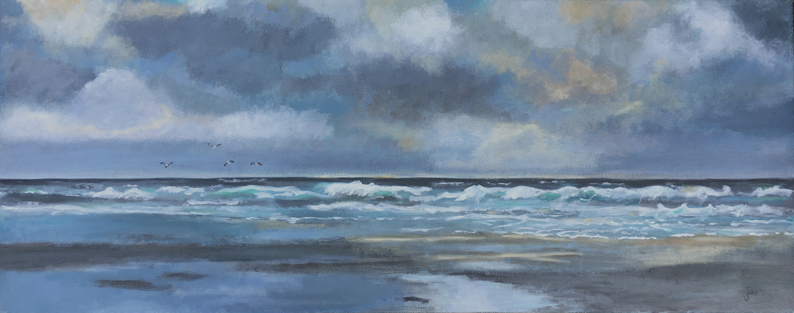 Woeste zee (Verkocht)