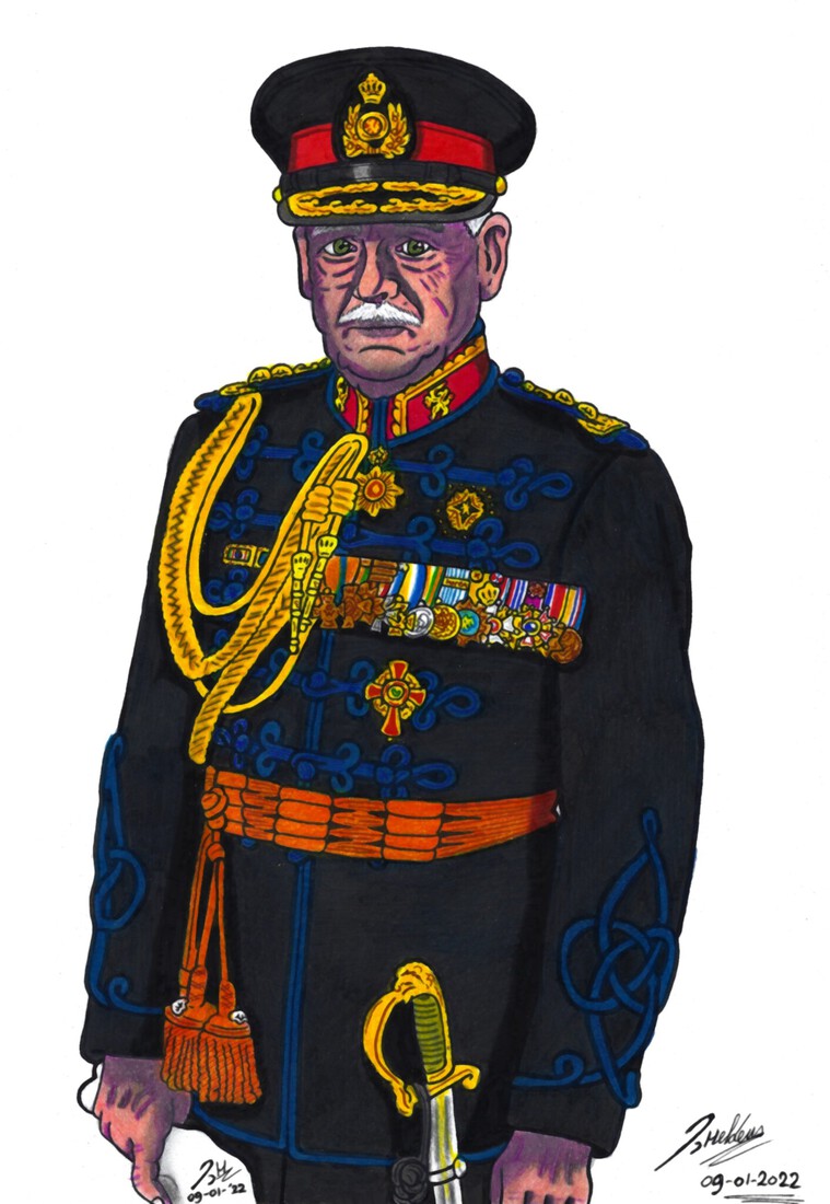 Generaal-majoor tit. Gerrit Nicolaas Tack (Infanterie) 