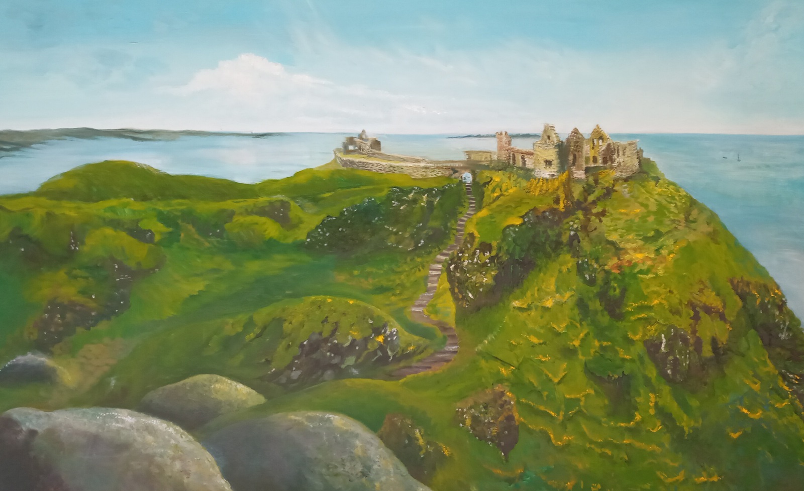The ruin of Dunluce