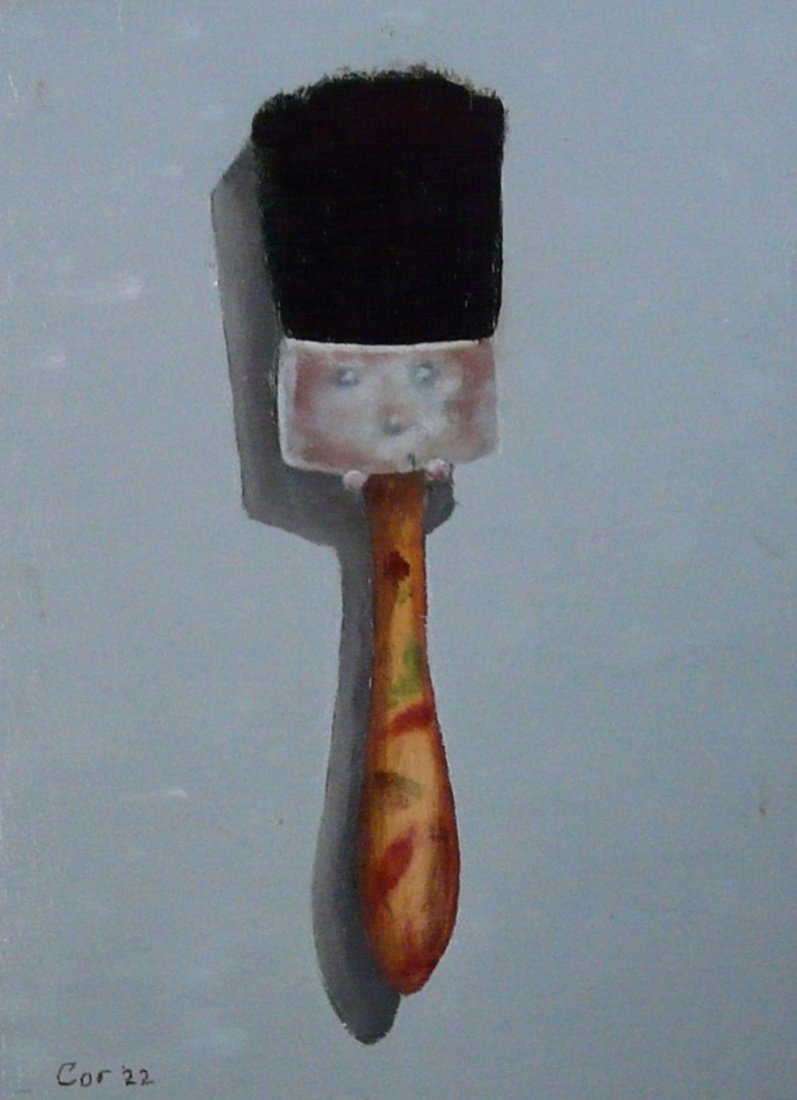 Soms heeft de kwast meer haar als de schilder