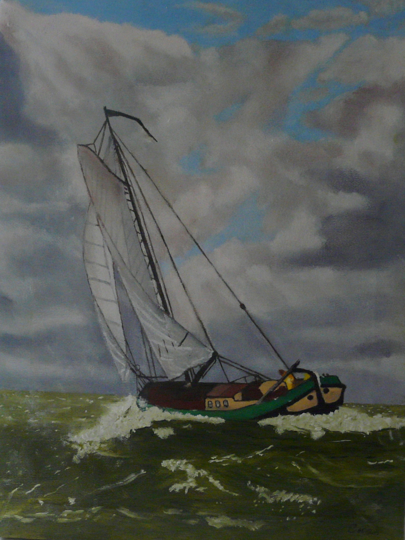 Met de wind in de zeilen