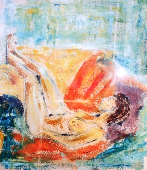 Met de voeten omhoog