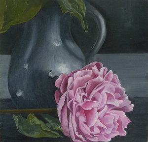 Moest een nieuw onderwerp kiezen voor mijn expositie in Haarlem en had dit nog nooit gedaan.