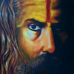 Nieuw werk, mixed media. Enkele oude werken.