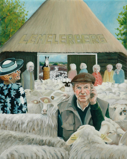 Schaapsherder op de Lemelerberg