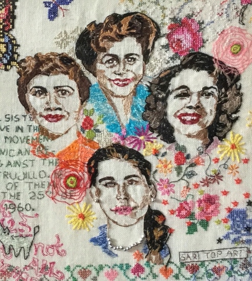 Las Mariposas, detail