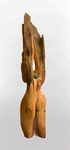 De mystiek van het bos en eigenschappen van het hout staan centraal in deze sculpturen. Meer informatie bij 'bos en bomen'