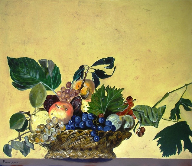 fruitmand van Caravaggio