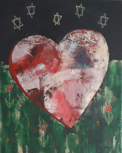 In de Coronaperiode (2021) mee begonnen om met iets vrolijks bezig te zijn 