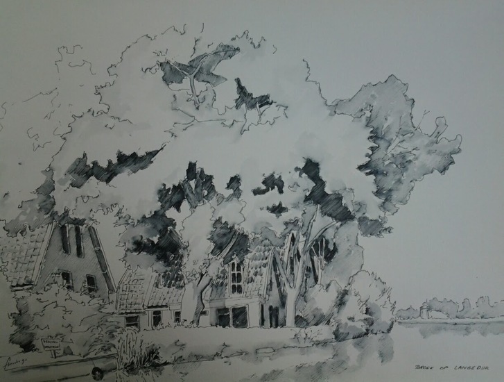 Boerderij in Broek op langendijk