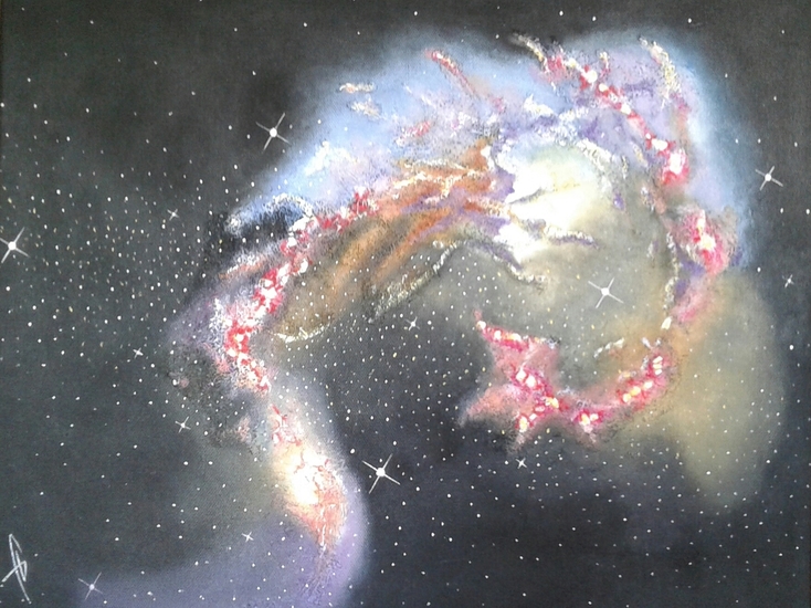 Botsende sterrenstelsels 1