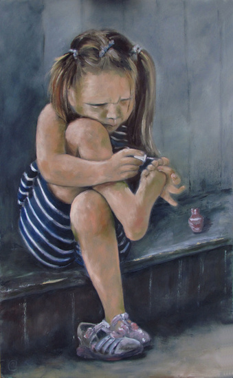 kleine meisjes worden groot