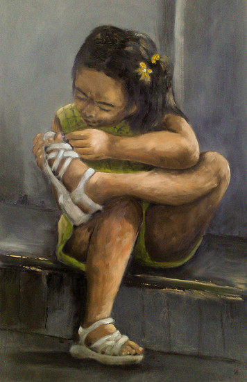 kleine meisjes worden groot