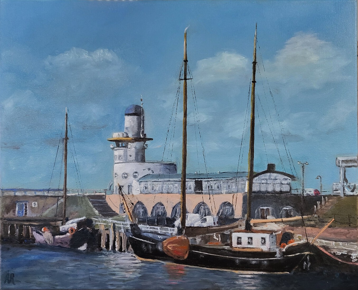 Oude Buitenhaven in Harlingen