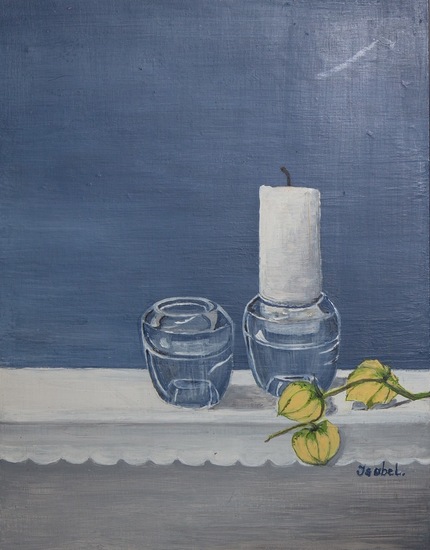 Lampionnen met kaarsje