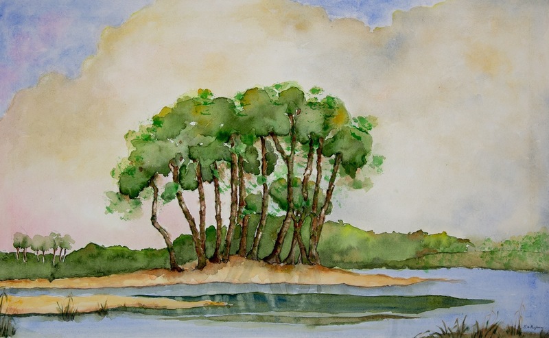 Groepje bomen in Oisterwijk