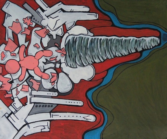 De landing van ......