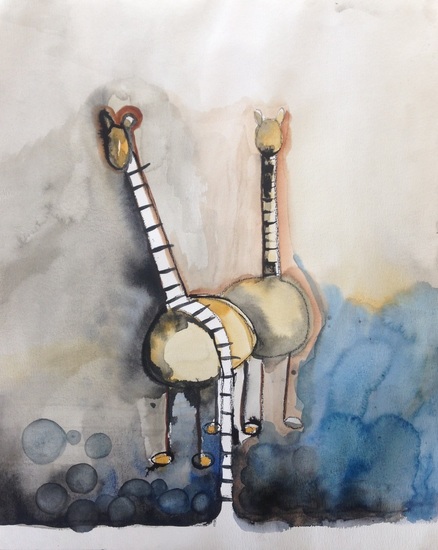 Dream animals - in the clouds