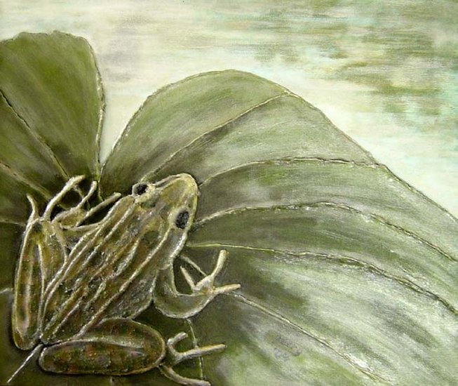 Kiss the silver frog