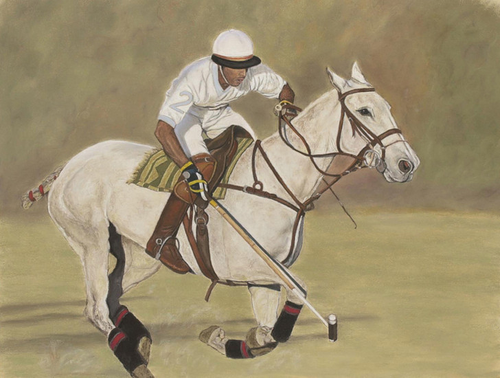 The Prince of India shows his skills with the Malle