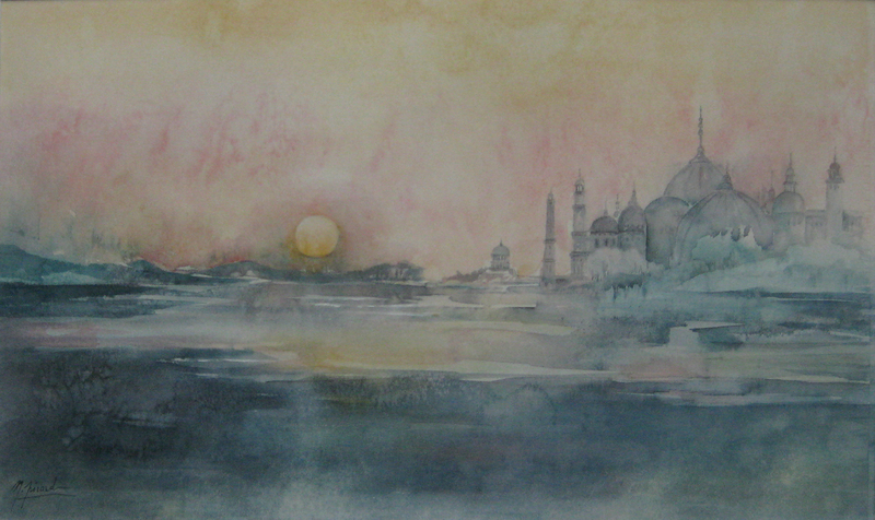 Venise vue de la lagune