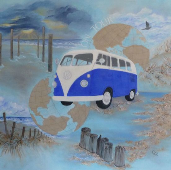 On tour met VW busje