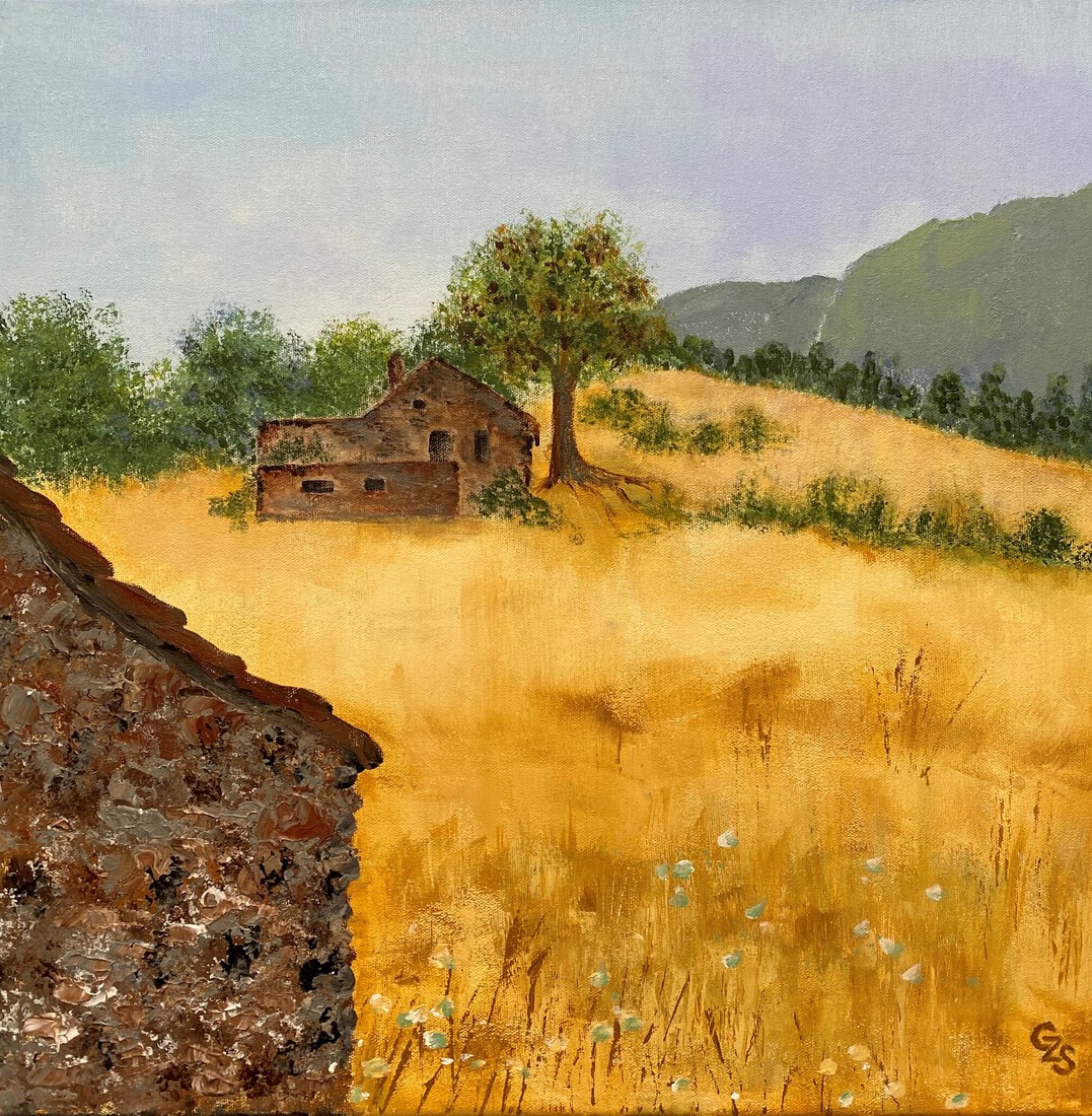 Oude boerderij Frankrijk