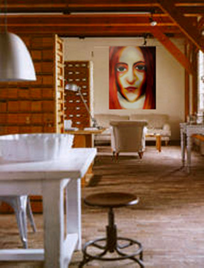 rode vrouw