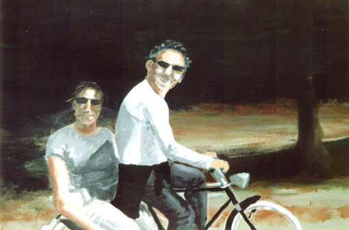 op de fiets