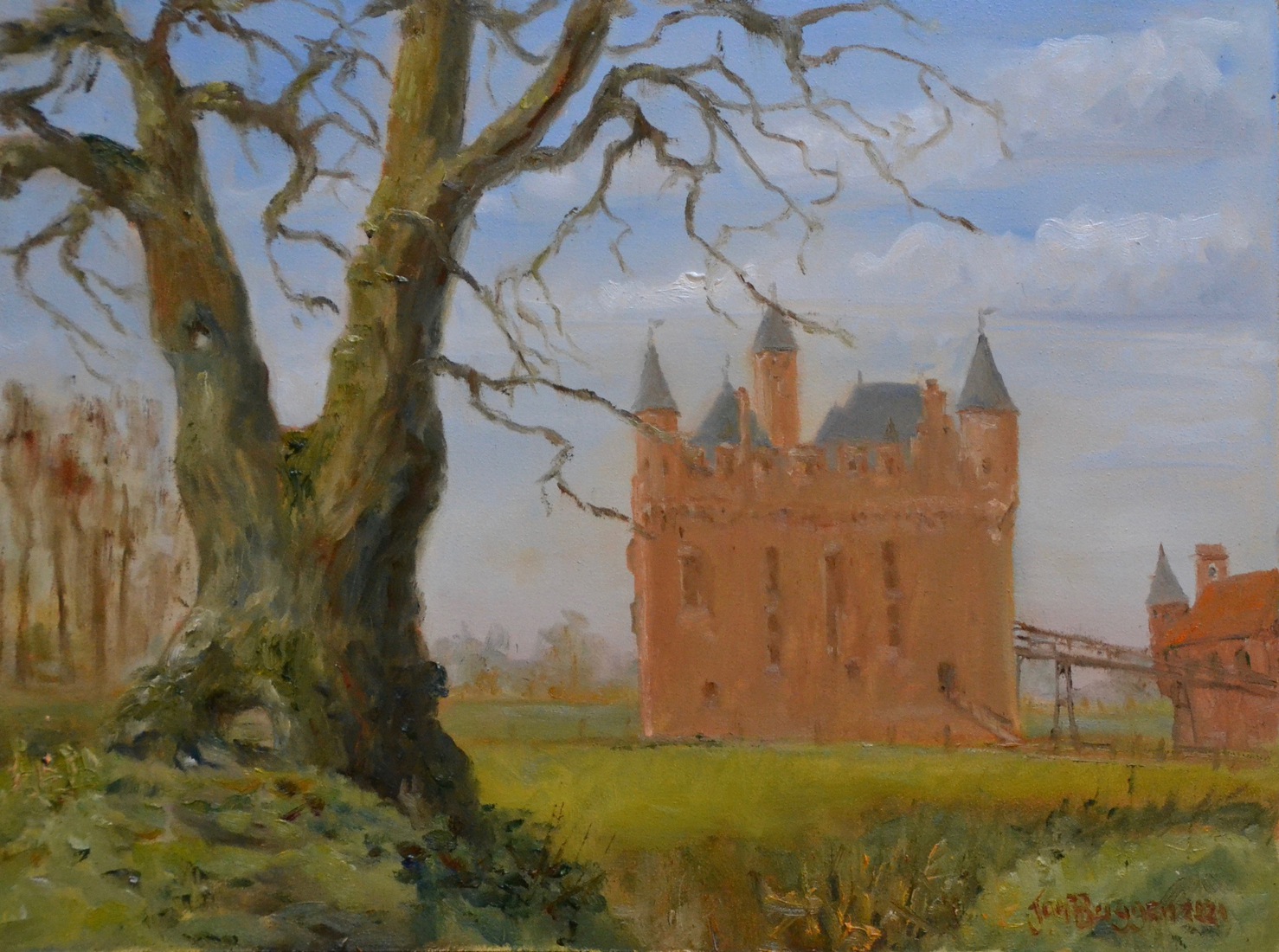 Doornenburg en de duizendjarige eik