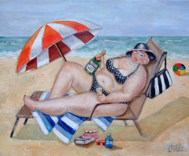 Lekker strandweertje
