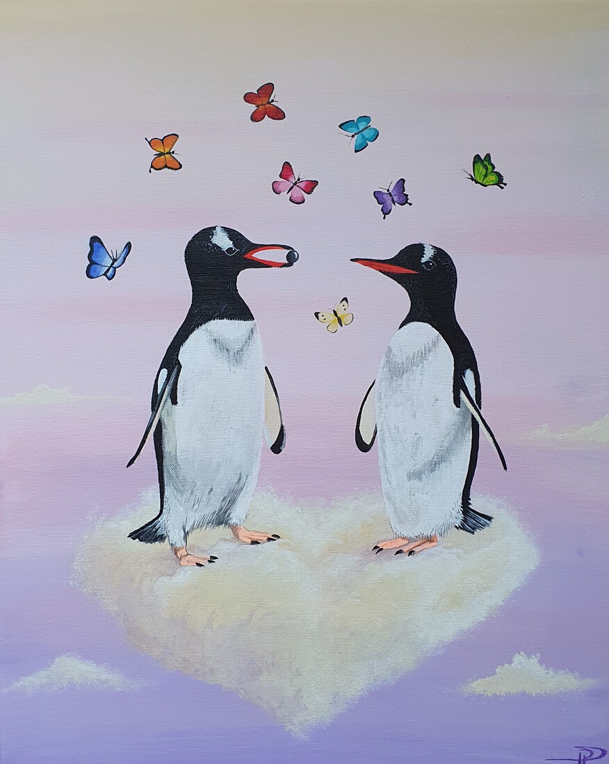 pinguin liefde