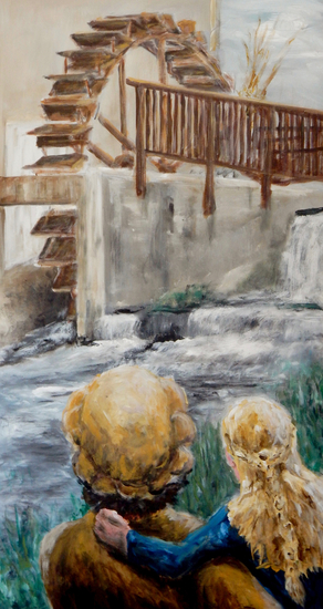 5. … MAAR SOMS ZOET:  ‘Bij de watermolen’.  