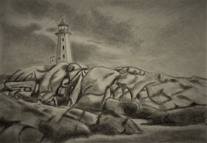 Landschap en Urban Sketch tekeningen