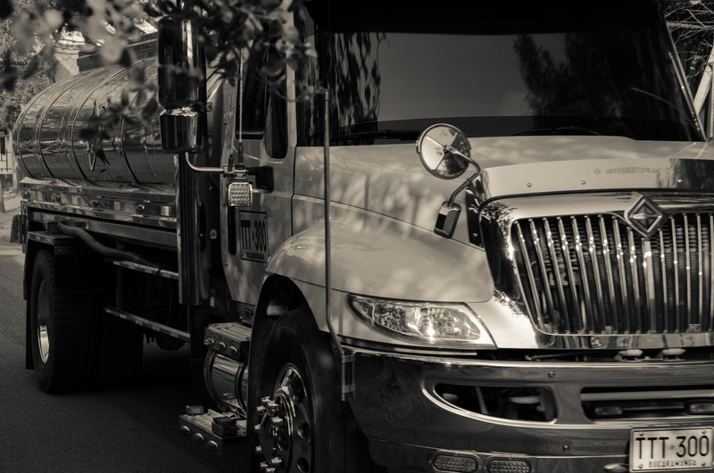 Klassieke vrachtwagen Colombia