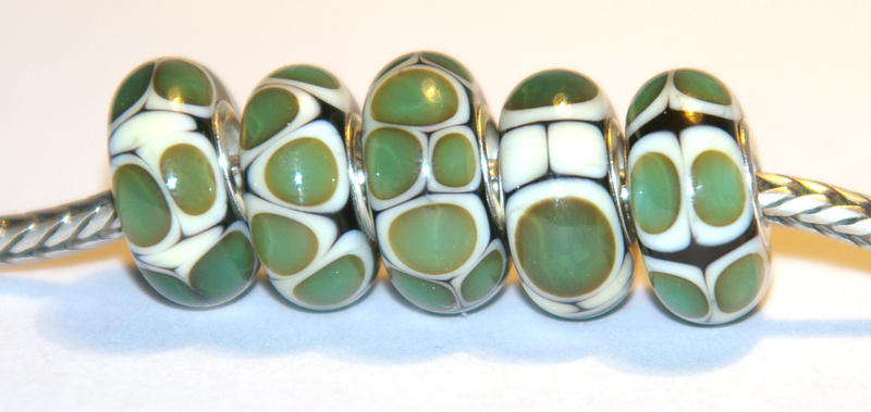 Set Glaskralen Groen