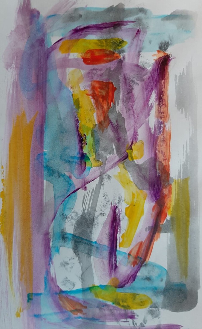 Abstract composition study