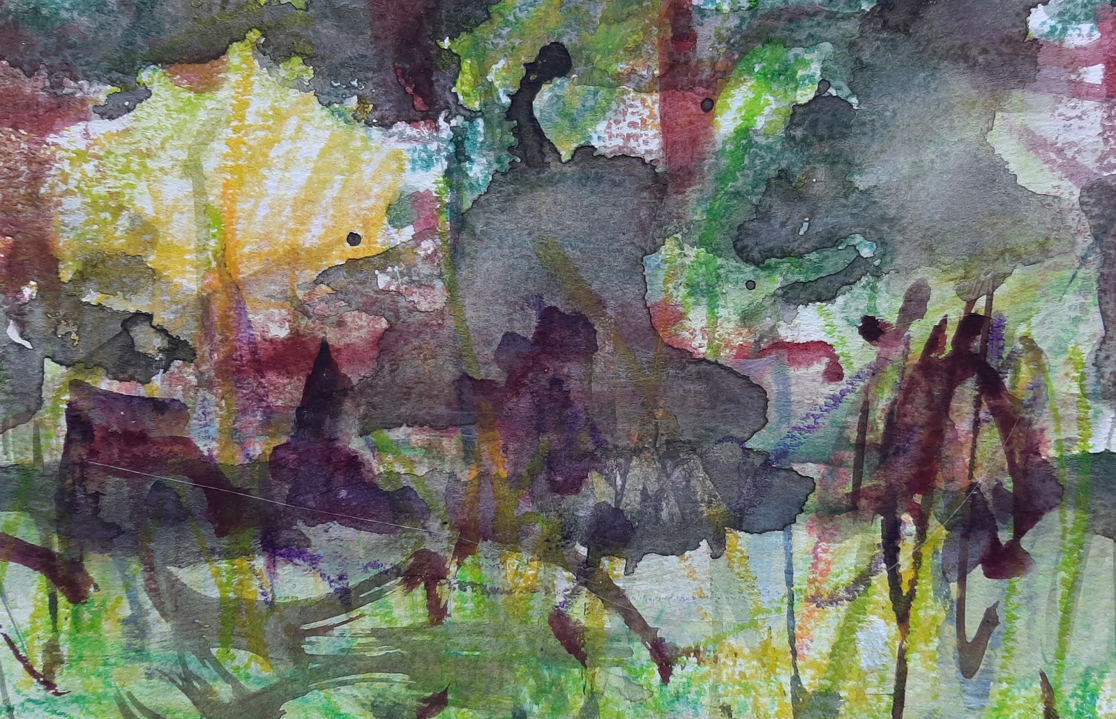 Plein air sketching Zwartgoor Merksplas